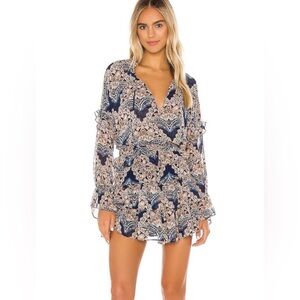 MISA Los Angeles Lolita Dress in Resort Paisley Size Medium